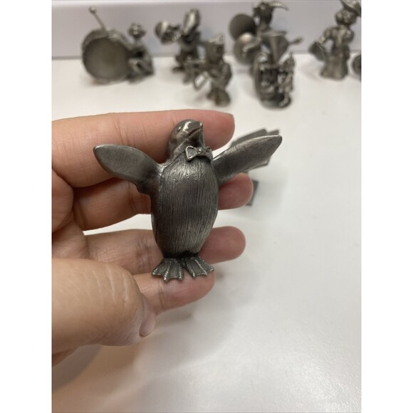 Hudson Pewter STRIKE UP THE BAND SYMPHONY Orchestra PIERRE PENGUIN Conductor 641 - Picture 2 of 7